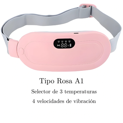 💗 Masajeador Eléctrico para Cólicos Menstruales con Calor y Vibración.