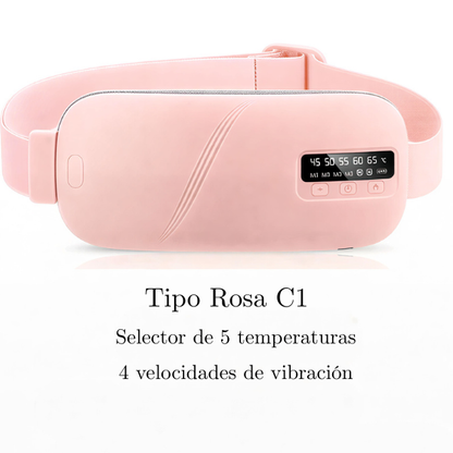 💗 Masajeador Eléctrico para Cólicos Menstruales con Calor y Vibración.